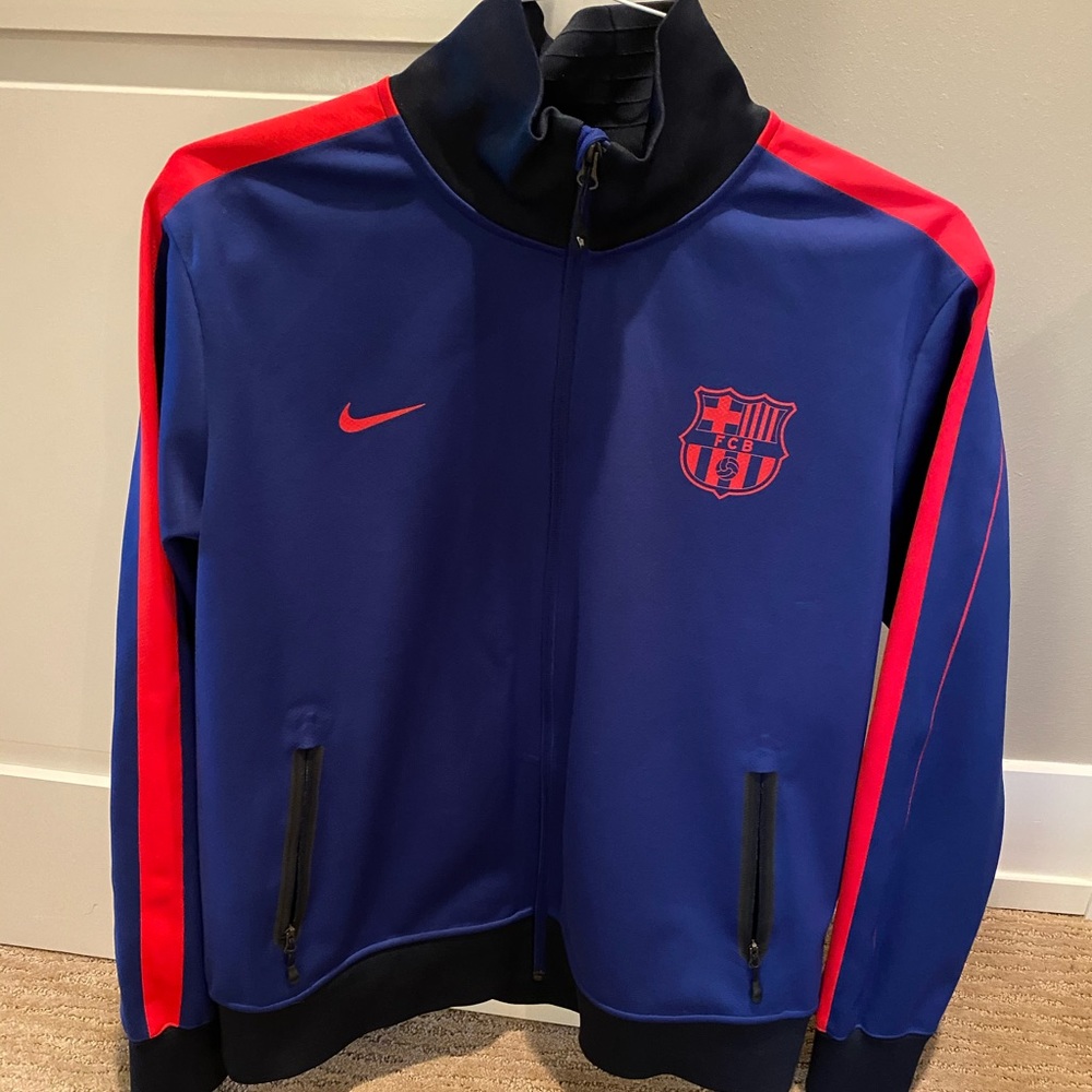 Barcelona team warm-up jacket